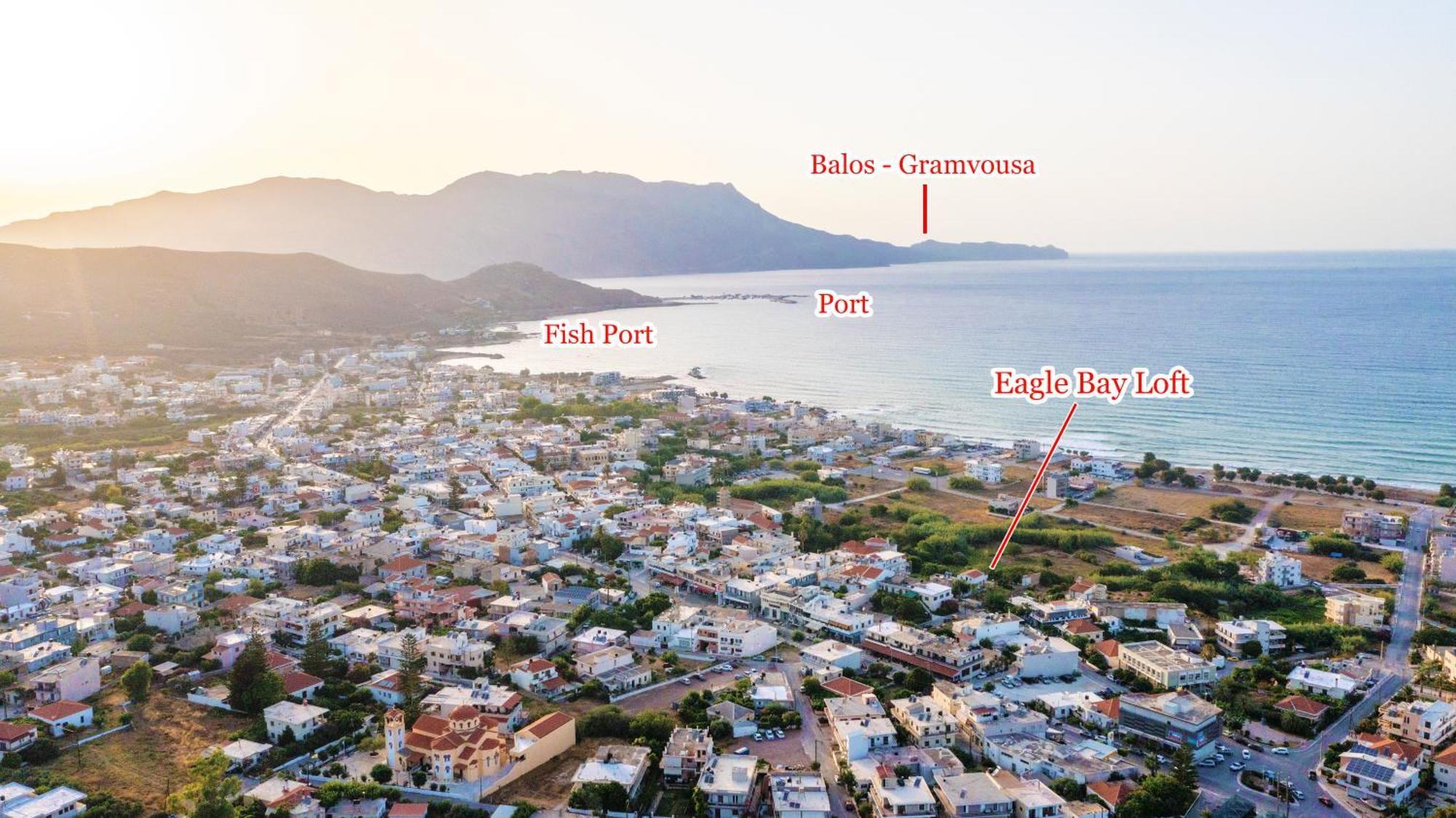 Eagle Bay Loft Διαμέρισμα Κίσσαμος Εξωτερικό φωτογραφία